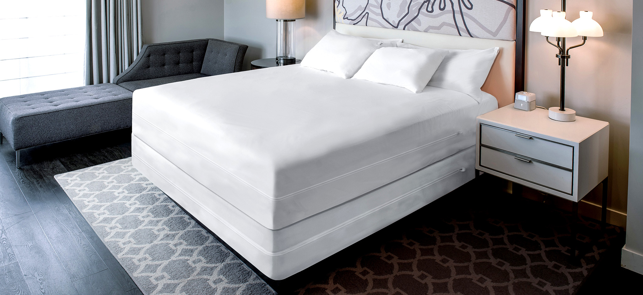 Mattress Safe bed bug certified mattress, box spring and pillow encasements